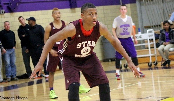 Javin Montgomery-DeLaurier had a big spring on the AAU circuit. Now he is a national name. 