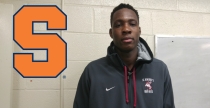 Syracuse picks up the talents of improving big man, Bourama Sidibe. 