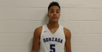 Terrence Williams musters up a productive outing running with his talented Gonzaga College High bunch as he shows high-level abilities as a member of the 2020 class. 