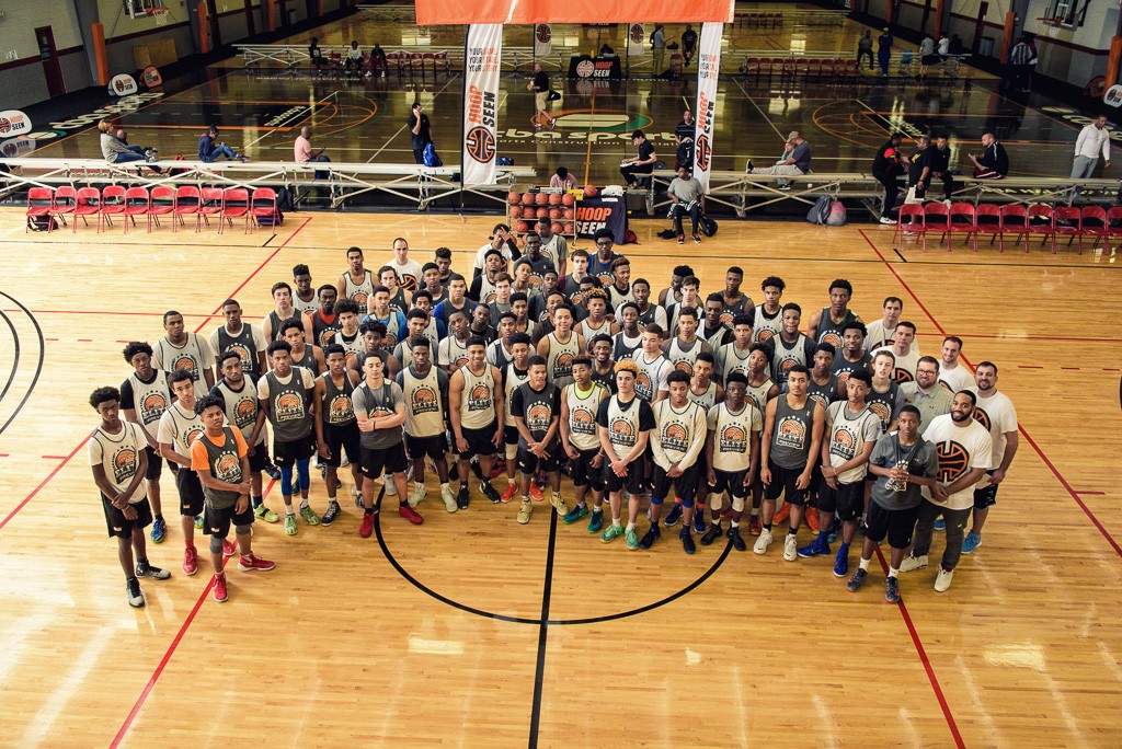 Group shot of campers from the 2016 Elite Preview