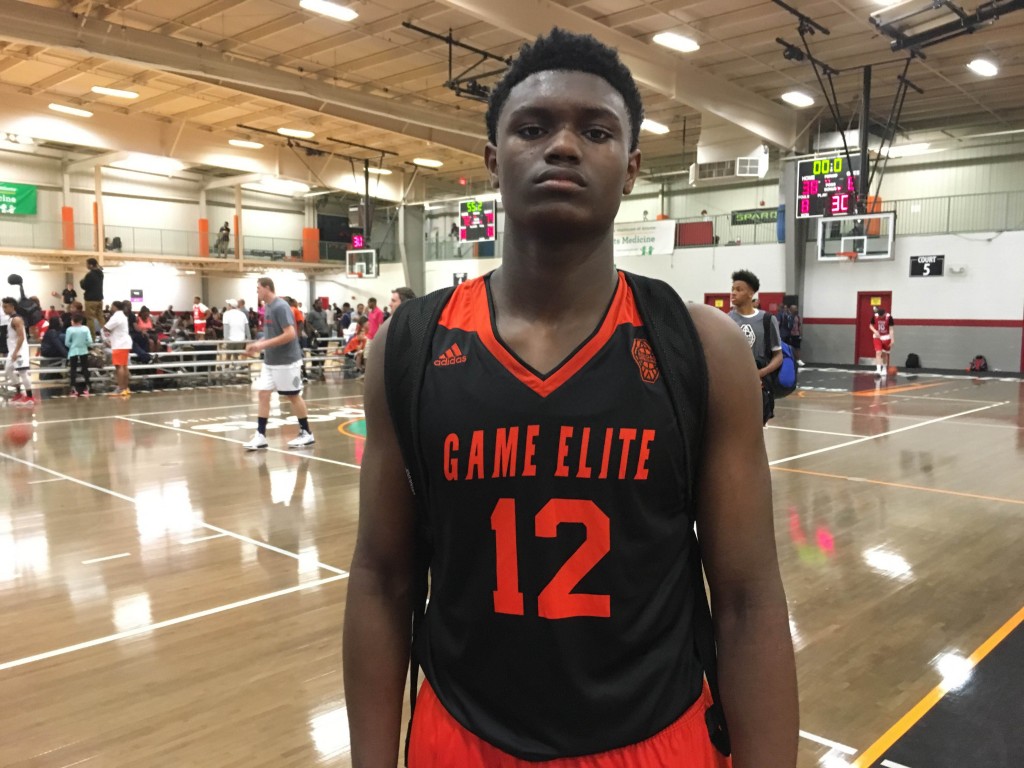 Zion Williamson was our MVP of the Atlanta adidas stop.