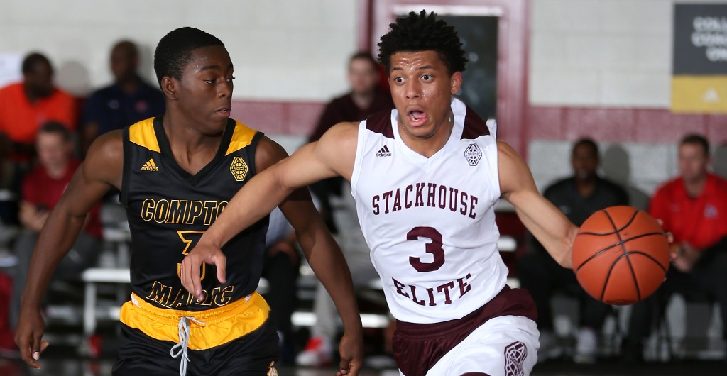 Lindell Wiggington starred on opening night at the adidas Gauntlet ATL stop.