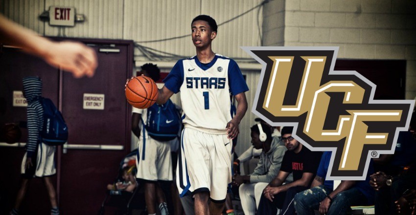 Danny Lewis commits to UCF, the first 2017 commitment in Johnny Dawkins' tenure at the AAC program.