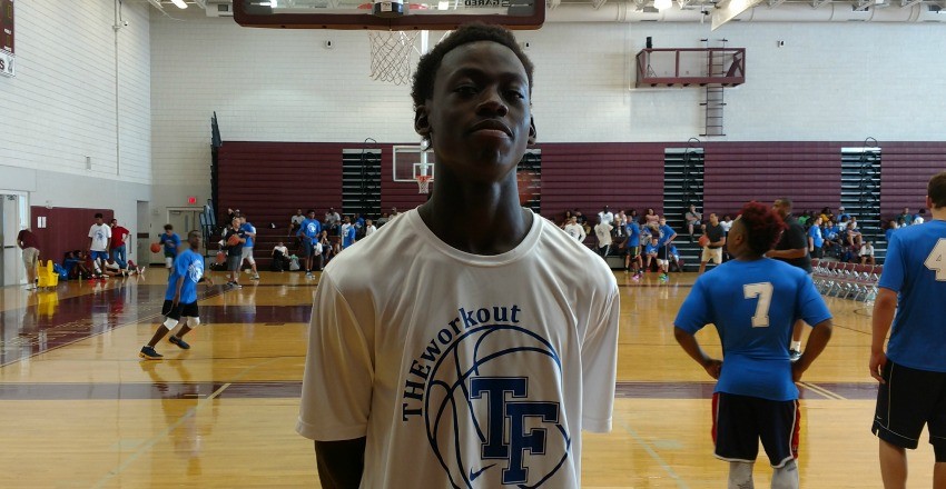Malachi Wideman begins his story as Vernon Carey & Balsa Koprivica standout at The Workout.