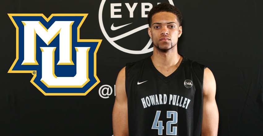 Theo John adds some strength and shot blocking abilities to Marquette as he announced his commitment to the Big East gang today. 