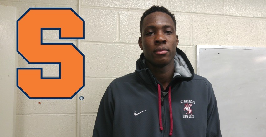 Syracuse picks up the talents of improving big man, Bourama Sidibe.