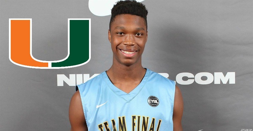 Lonnie Walker makes a surprise commitment by giving his verbal to Miami. 