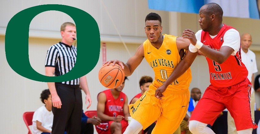 Oregon comes up with a giant commitment as Troy Brown, a 6-foot-6 wing from Las Vegas, gave the Ducks his verbal on Monday.