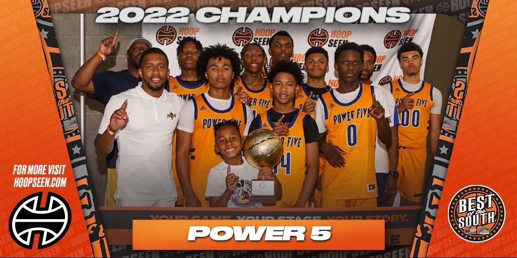 15U Gold Best of the South Champions Power 5 HoopSeen