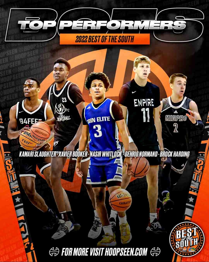 2022 Best of the South Top Overall Performers HoopSeen